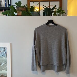 Madewell | Mock Neck Boxy Pullover | L